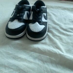 Nike Kids Black and White Sneakers